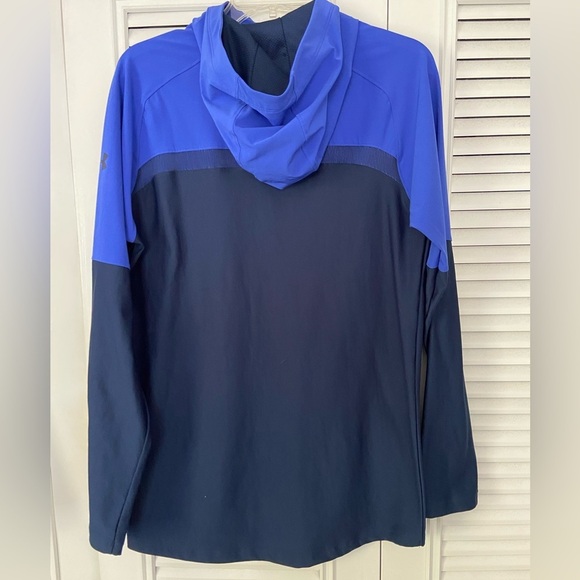 Under Armour Men’s Threadborne Half Zip Popover Hooded Jacket Size Medium - Picture 3 of 10